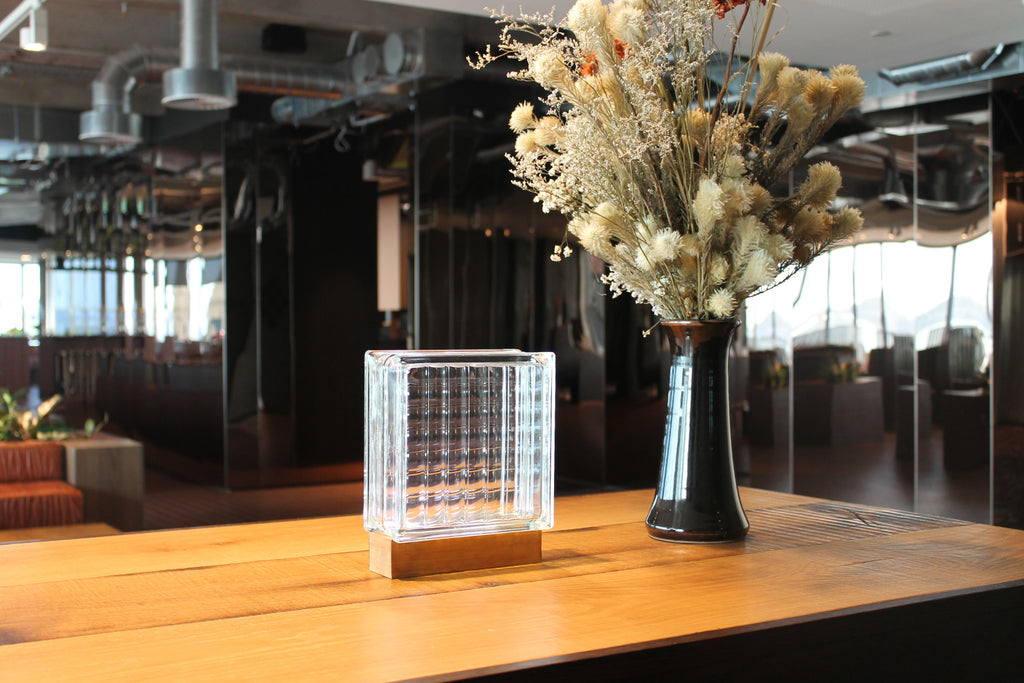 Wired Weave Bloc Lamp.