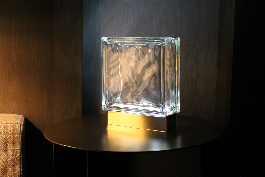 Wired Wave Bloc Lamp.