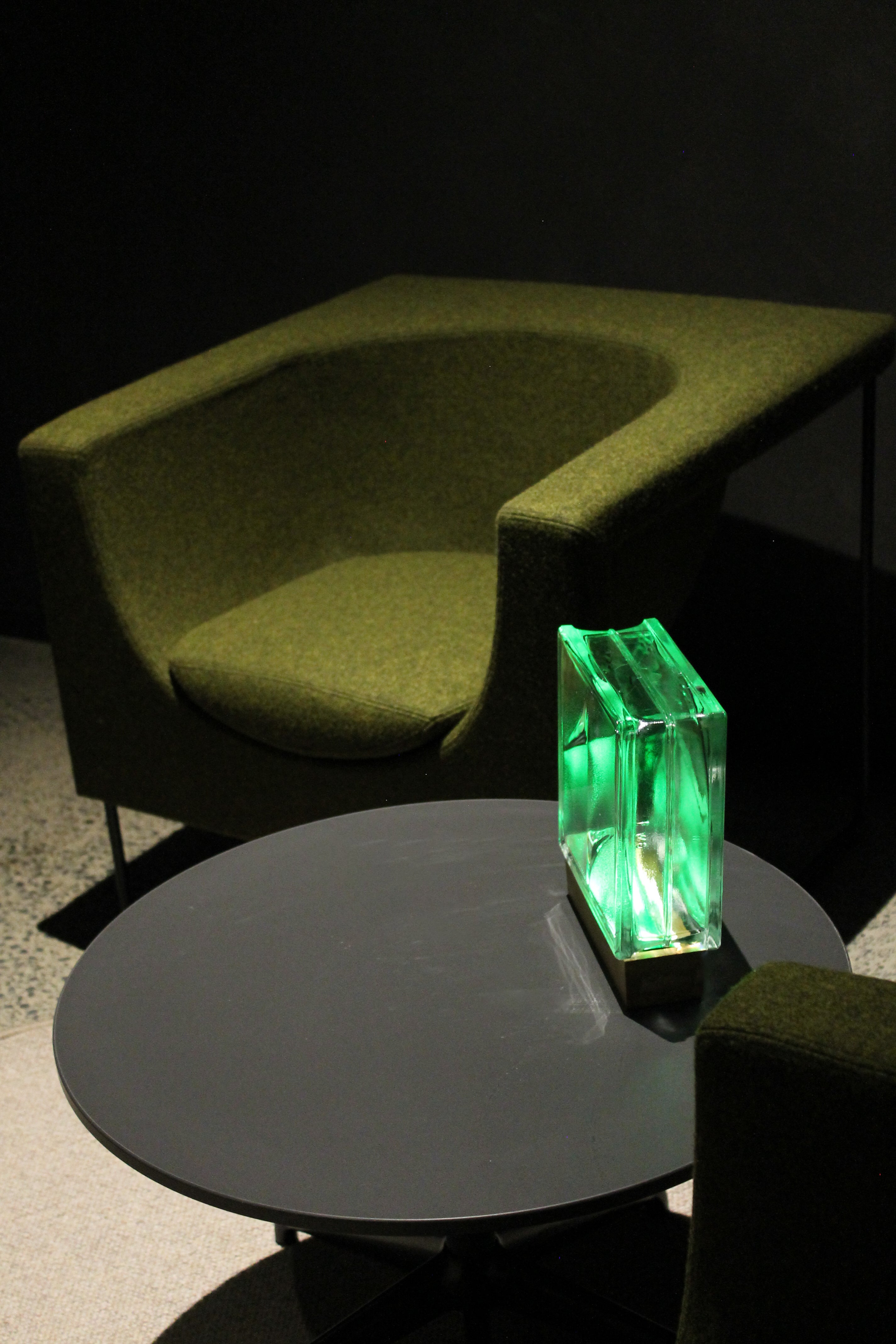Wired Bolt Bloc Lamp.
